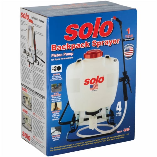 Buy Solo 425 4-Gallon Professional Piston Backpack Sprayer, Wide Pressure  Range up to 90 psi Online in Hong Kong. B00002N6BW