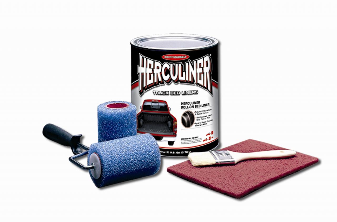 HERCULINER HERCULINER BLK GALLON KIT - HCL1B in the Automotive Hardware  department at Lowes.com