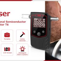 Oasser Breathalyzer Breath Tester Rechargeable Li ion LCD Breath Tester  with 4 Mouthpieces T6 – Oasser