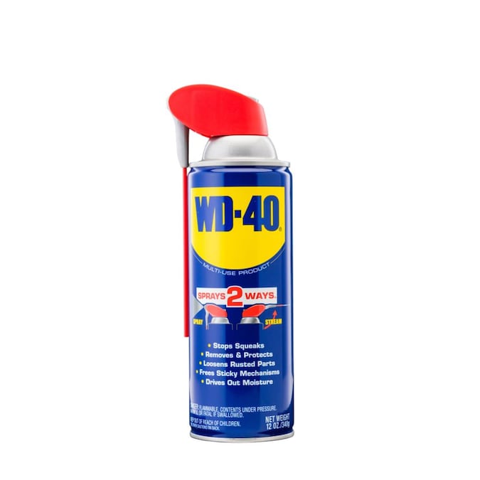 WD-40 12-oz Multi-use Product with Smart Straw Sprays 2 Ways in the  Hardware Lubricants department at Lowes.com