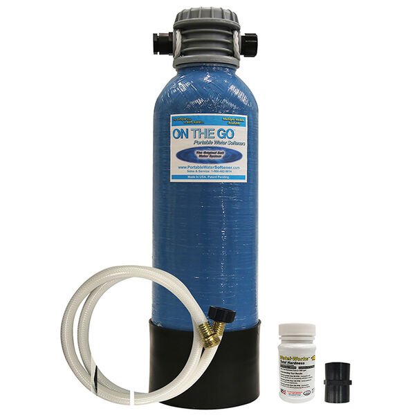 Portable Double Standard Water Softener - On The Go - Portable Water  Softener