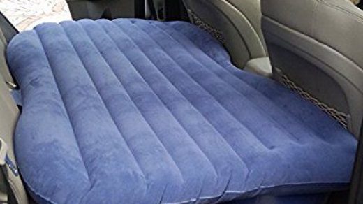 Amazon.com : Ancheer Car Air Bed, Inflatable Mattress Back Seat Cushion  with Air Pump For Travel, Camping, Car and Swimming (Blue) : Sports &  Outdoo… | Yatak, Araba