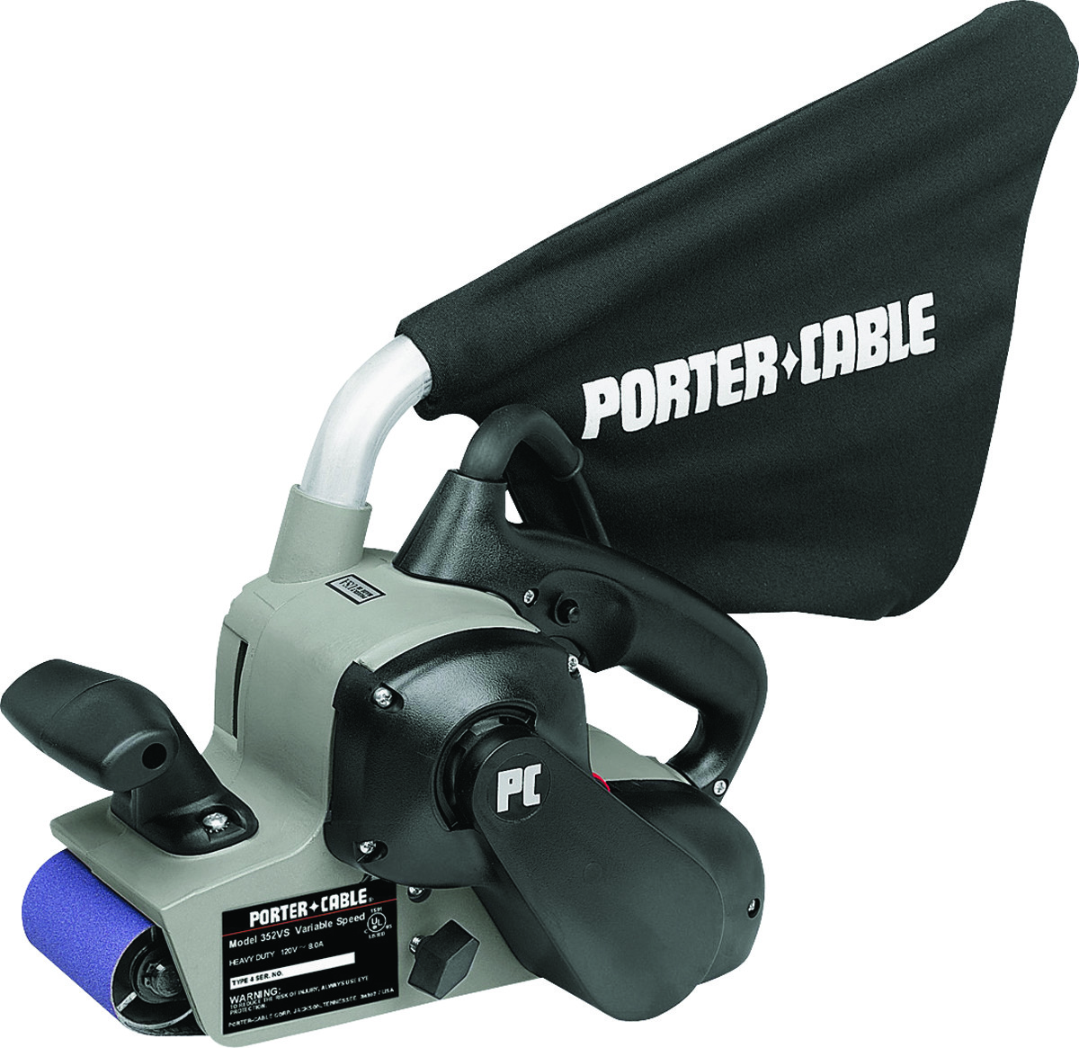 Porter-Cable 352VS 8 Amp 3-Inch-by-21-Inch Variable-Speed Belt Sander…