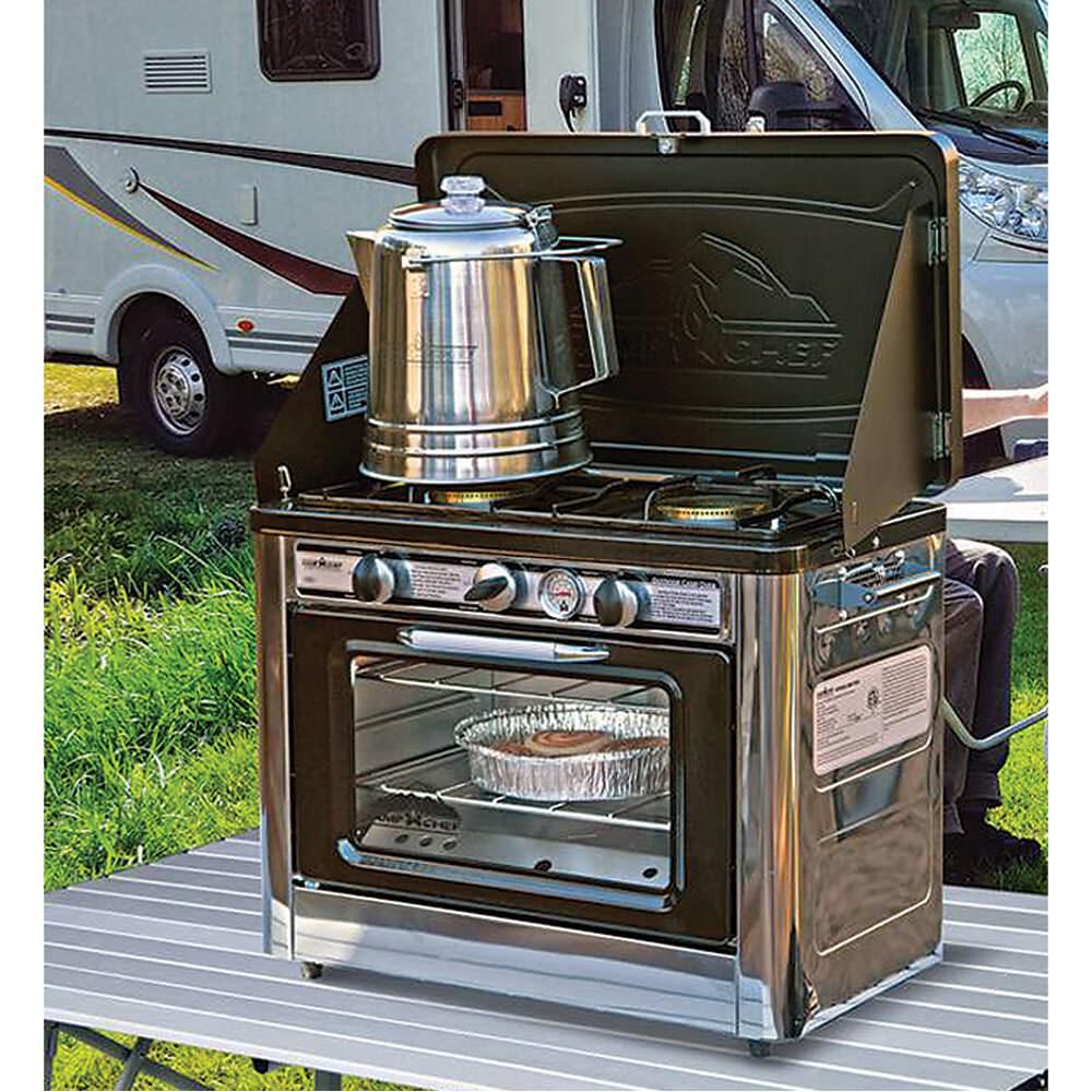 Costco UK - Camp Chef Outdoor Portable Camp Oven | California beach camping,  Family tent camping, Camping