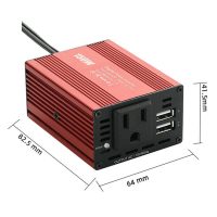 Buy Portable Lightweight Foval 150W Power Inverter DC 12V To 150V AC  Converter with Dual USB Port Car Charger at affordable prices — free  shipping, real reviews with photos — Joom