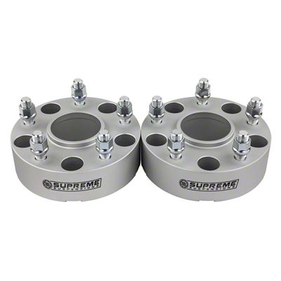 Buy Supreme Suspensions - 2pc 1.25 Hub Centric Wheel Spacers for 2007-2018  Jeep Wrangler JK 2WD 4WD 5x5 (5x127mm) with 1/2x20 Studs - 71.5mm Center  Bore [Black] Online in Vietnam. B019YTZD4A