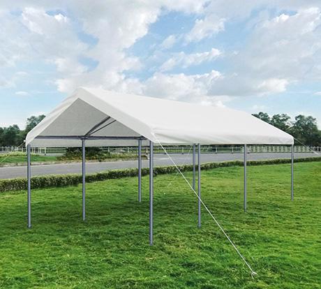 Buy Quictent 10X20ft Upgraded Heavy Duty Carport Car Canopy Party Tent with  3 Reinforced Steel Cables-Green Online in Vietnam. B07TMXBYJT