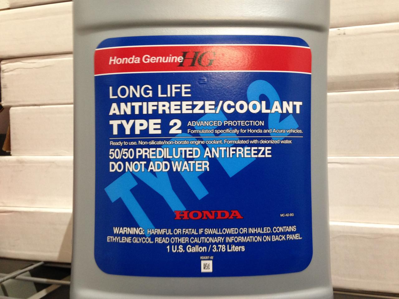 Honda Engine Antifreeze Coolant Has Long Service Life - Accurate  AutomotiveAccurate Automotive