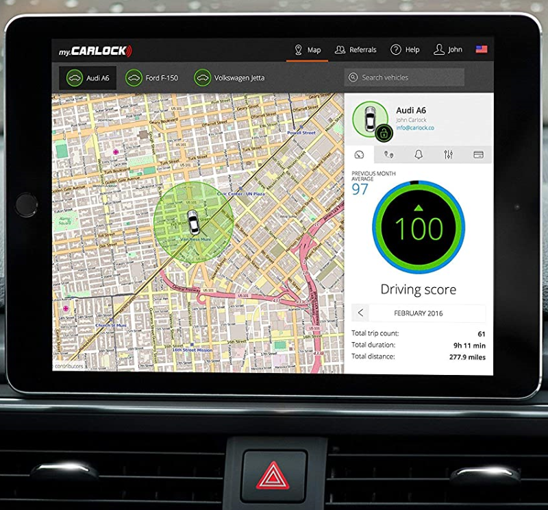 CarLock - Advanced Real-Time 3G GPS Car Tracker & Alarm System