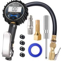 Astro 3018 Digital Tire Pressure Gauge and Inflator with Stainless Steel  Braided Tools & Workshop Equipment Air Tools