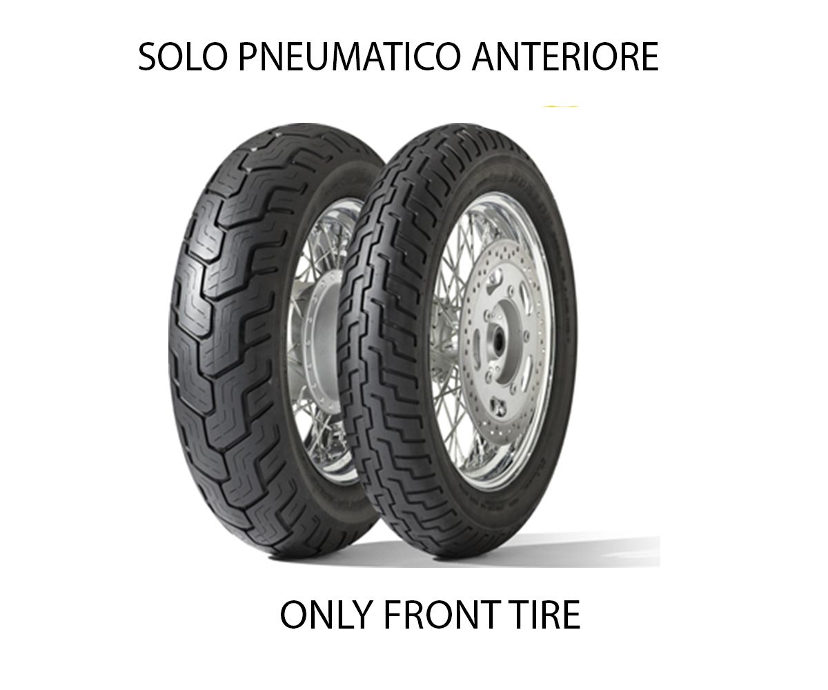650672 Dunlop Tire D404 100/90-19 57H TL D404F Front