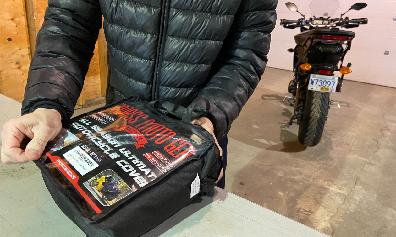 Unboxing the Badass Moto Ultimate Waterproof Motorcycle Cover | RidersWest