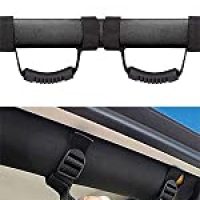 Buy 4 x Grab Handle moveland Compatible with Roll Bar Grab Handles Jeep  Wrangler YJ TJ JK JL Sports Sahara Freedom Rubicon X & Unlimited 1987-2021  (Black) Online in Indonesia. B07H3LG2ZL