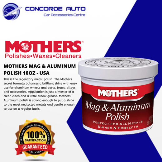 Qoo10 - Mothers Mag and Aluminum Polish 10oz : Automotive & Industry