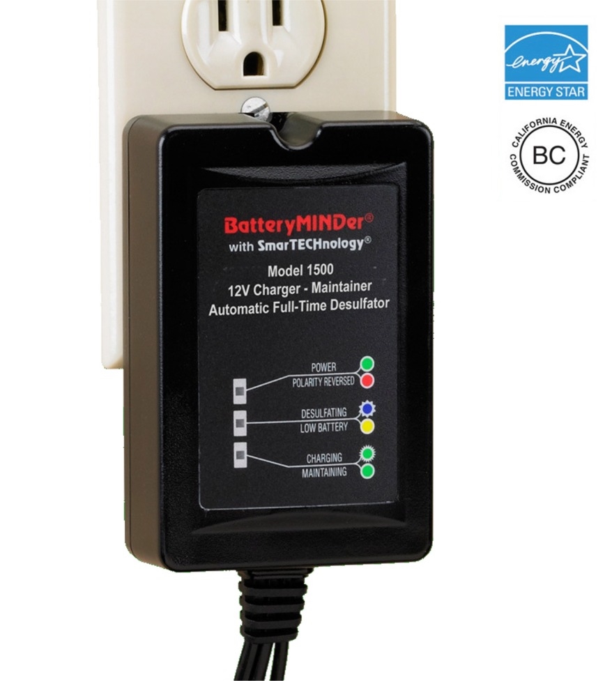 BatteryMINDer 1510 | 12 Volt Maintenance Charger with 10 Year Warranty