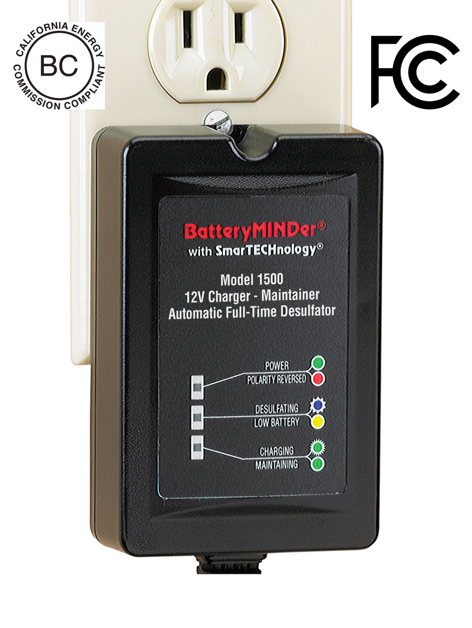 BatteryMINDer 1500 | 12 Volt Maintenance Charger Desulfator