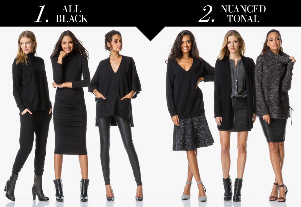 How to: 8 ways to wear black Blog | Perfectly Basics