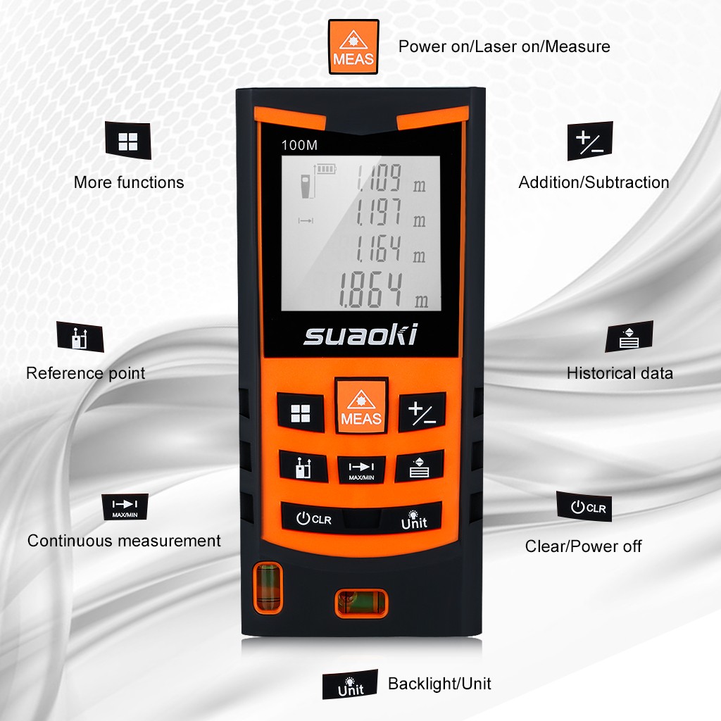 suaoki S9 laser distance meter Sale, Price & Reviews | Gearbest