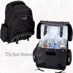 Heavy-Duty PVC Motorcycle Cooler Bag and Backpack Automotive Motorcycle &  ATV