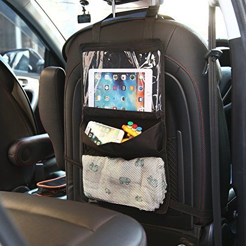 Mom's Besty Luxury Car Back Seat Organizer with Tablet Holder - Touch  Screen Pocket for Android & iOS Tablet… | Tablet holder, Cars organization, Backseat  organizer