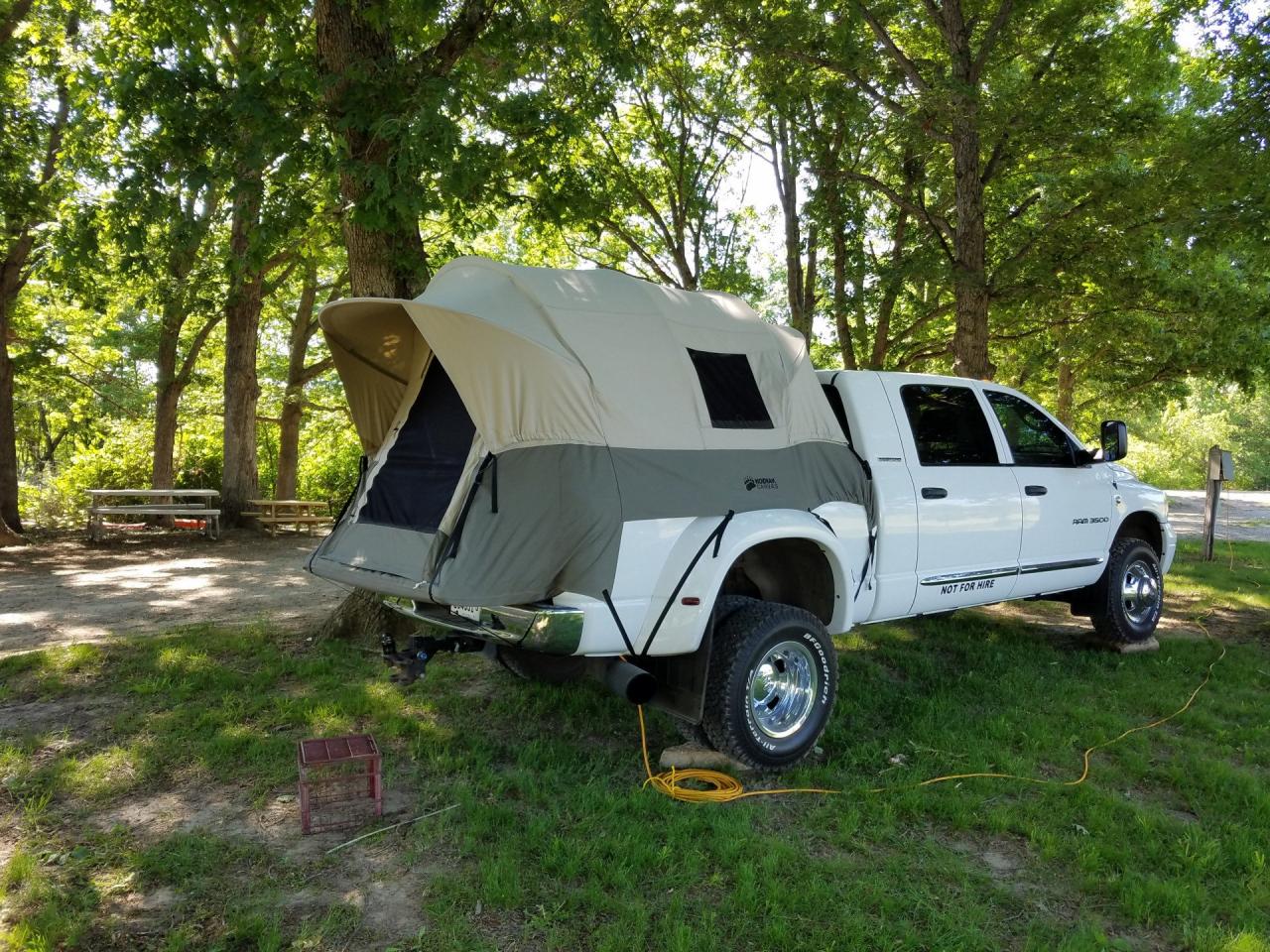 Canvas Truck Tent Mid-Sized - Estimated Restock Date Dec 1, 2021 - Kodiak  Canvas