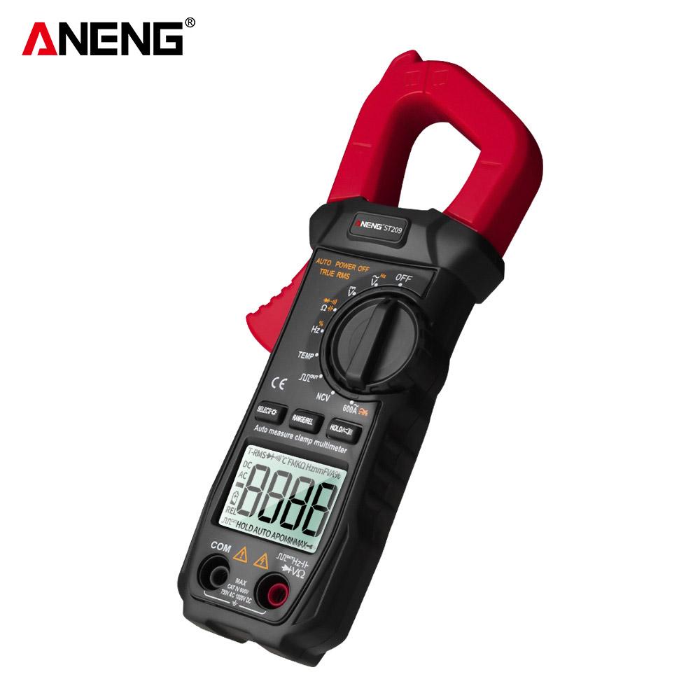 Buy ANENG ST209 Digital Multimeter Clamp Meter 6000 Counts True RMS Amp  DC/AC Current Clamp Tester at affordable prices — free shipping, real  reviews with photos — Joom