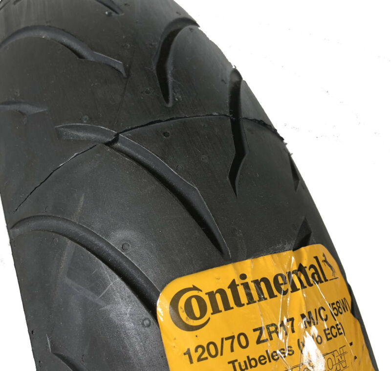 Other Motorcycle Parts Automotive 120/70-17 Front 180/55-17 Rear CONTINENTAL  CONTI MOTION Tire Set