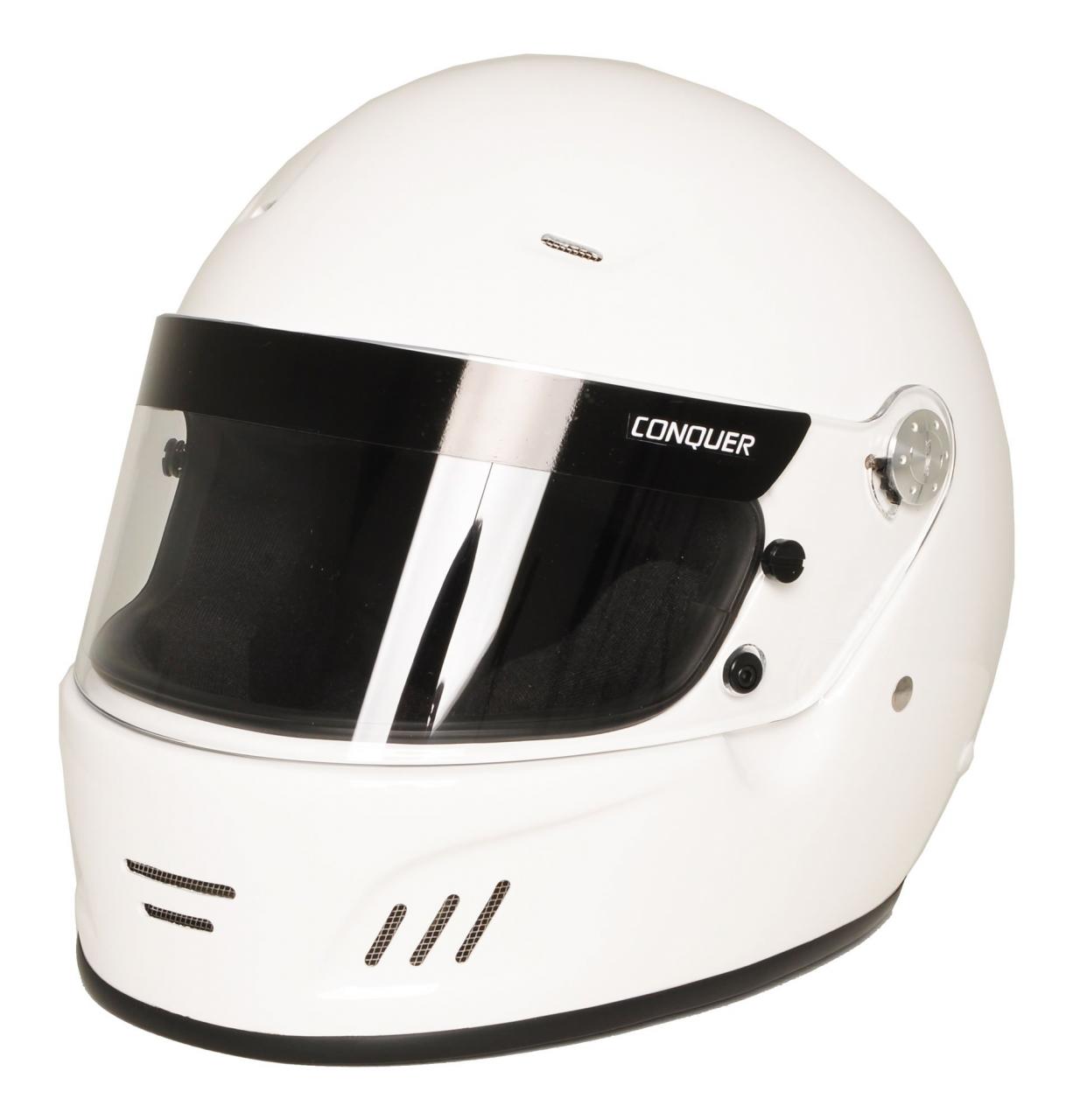 Conquer Carbon Fiber Full Face Auto Racing Helmet Snell SA2015 –  RoadBikeOutlet