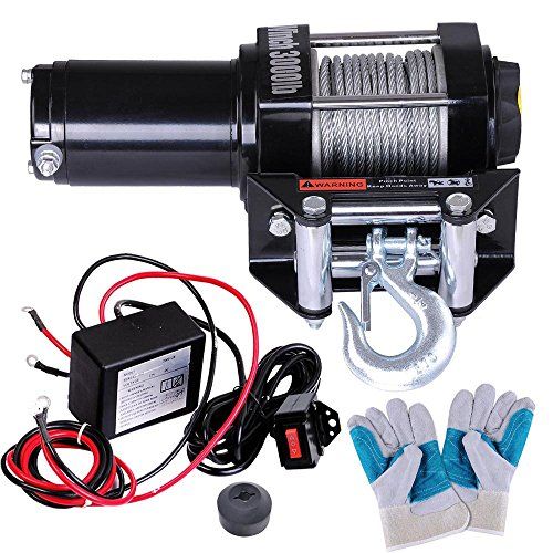 Yescom 3000 lb ATV Electric Recovery Winch Kit UTV for Truck Trailer Car  with 12v Roller Fairlead | Car Accessories Online Market | Truck and  trailer, Electric winch, Car tool kit