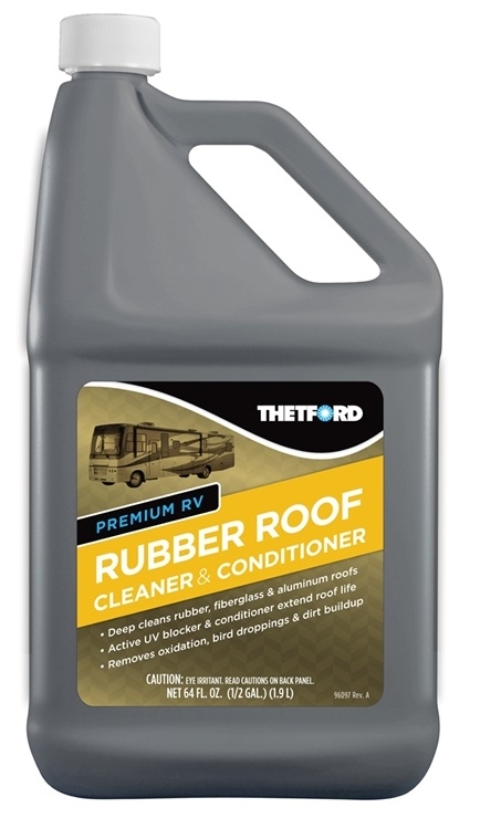 Premium RV Rubber Roof Cleaner - Non-Toxic, Non-Abrasive RV roof detergent  64 oz - Thetford 96016 : Amazon.co.uk: Automotive