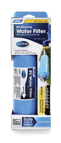 Camco TastePURE Carbon Water Filter with Protector at Menards®