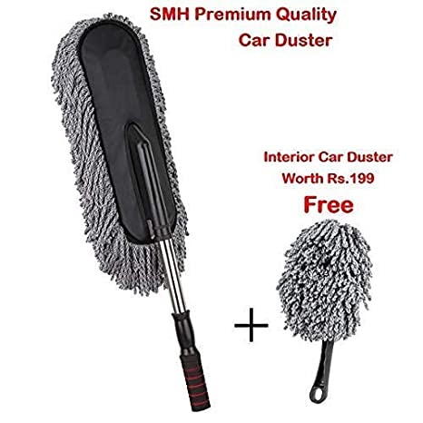 SMH Car Dusters - Free Mini Interior Duster Worth Rs.199 Free : Amazon.in:  Car & Motorbike