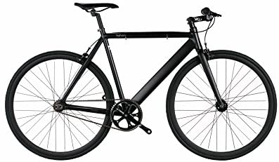6KU Urban Track Fixed Gear Bicycle Matte Black/Black 47cm: Buy Online at  Best Price in UAE - Amazon.ae
