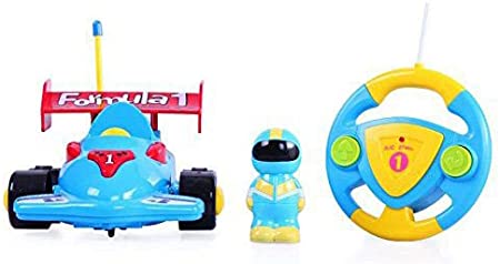 Cartoon R/C Race Car Radio Control Toy for Toddlers by Liberty Imports  (ENGLISH | #1906605425