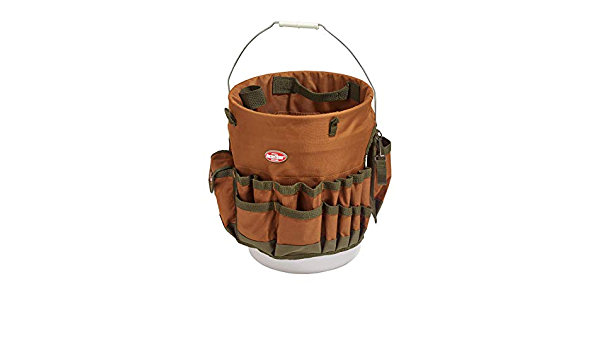 Bucket Boss 10030 The Bucketeer BTO, Brown, 11 in 2021 | Tote storage,  Pocket storage, Tool apron