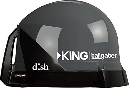 KING VQ4500 Tailgater Portable/Roof Moutable Satellite TV Antenna (for use  with DISH) DISH Solo HD Receiver (ViP 211z) | Tv antenna, Satellite tv, Diy  rv