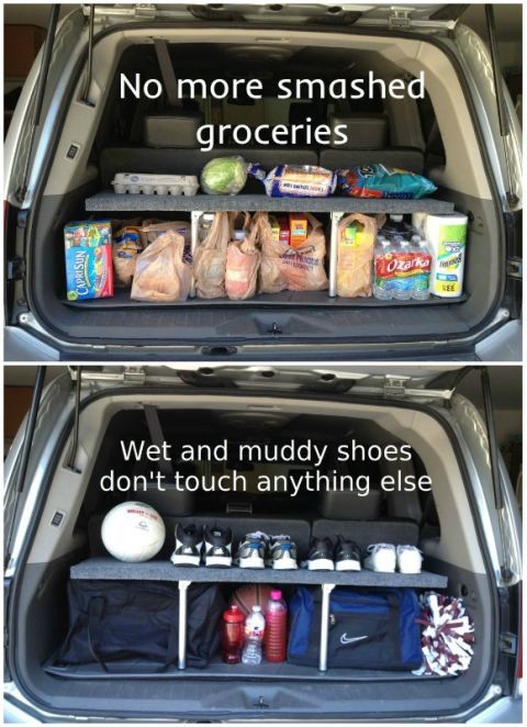 10 Genius Ways to Organize Everything in Your Car | Cars organization,  Organization hacks, Trunk organization