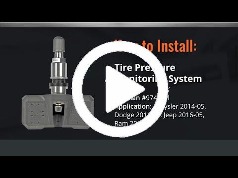 Tire Pressure Monitor Sensor | 974-001 | Dorman DiRECT-FIT Tire Pressure  Monitoring System Sensor | Dorman Products