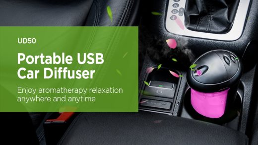InnoGer 50ml USB Car Essential Oil Diffuser – InnoGear
