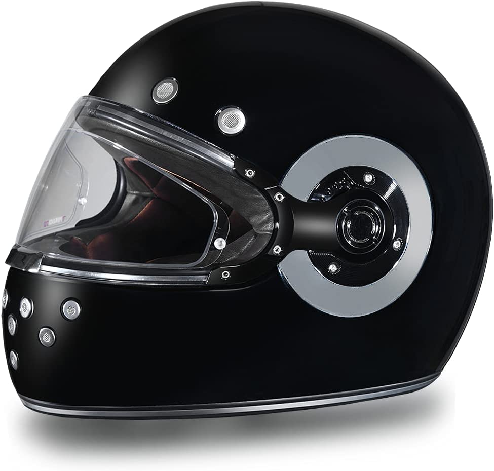 Buy Daytona Helmets Motorcycle Full Face Helmet Retro- 100% DOT Approved  Online in Poland. B095XCB7SY