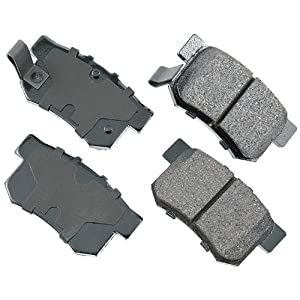 About brake pads Review: Akebono ACT537 ProACT Ultra-Premium Ceramic Brake  Pad Set