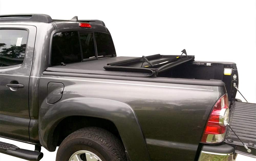 Snapklik.com: MaxMate Soft Roll Up Truck Bed Tonneau Cover Compatible With  2019-2020 Ram 1500 New Body Style | Fleetside 5'7