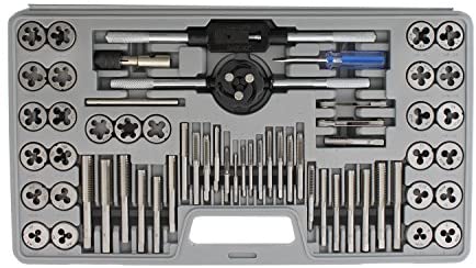 ABN Metric and SAE Standard Tap and Die 60-Piece Rethread Set Rethreading  Kit for Cutting External and Internal Threads : Amazon.com.au