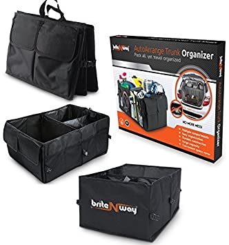 Amazon.com: Trunk Organizer - Premium Multipurpose Multiple Compartments  Sturdy Foldable and Comfortable - A Perfect Storage for a Busy Life - Best  to keep your Car Truck Van SUV and all cargo