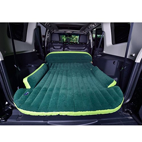 WOLFWILL SUV Dedicated Mobile Cushion Extended Travel Mattress Air Bed  Inflatable Thicker Back Seat (Green) | Pricepulse