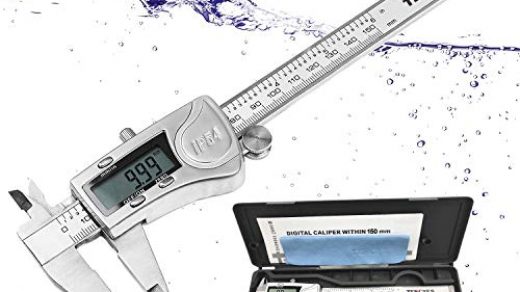 Review for VINCA DCLA-0605 Electronic Digital Vernier Micrometer Caliper  Measuring Tool Stainless Steel Large LCD Screen 0-6 Inch/150mm,  Inch/Metric/Fractions, Red/Black
