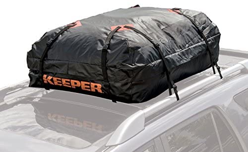 Keeper 07203-1 Waterproof Roof Top Cargo Bag (15 Cubic Feet) - YouTube