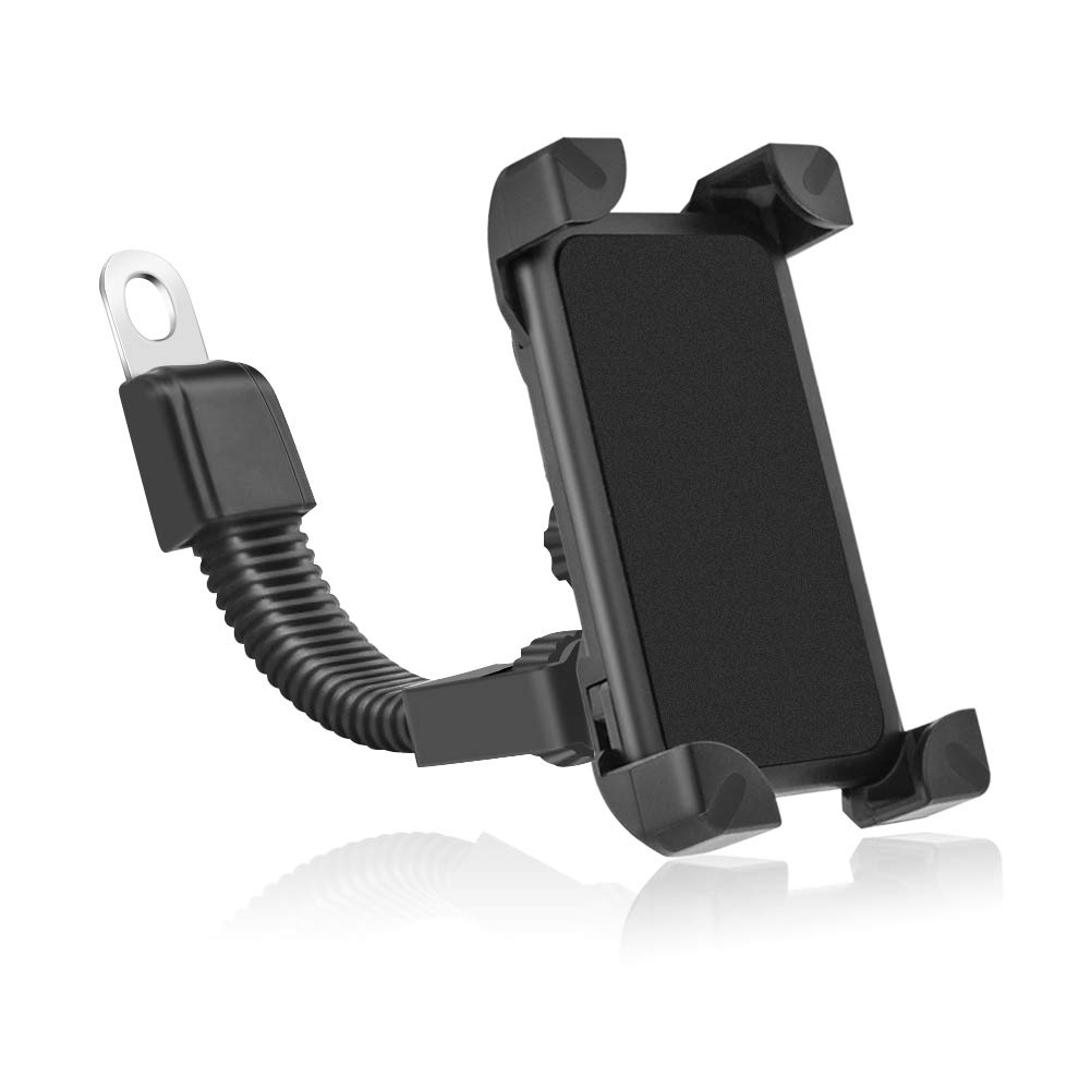 Leagway Motorcycle Phone Holder, Motorcycle Motorbike Phone Mount Holder  Handlebar for 3.5-6.5 inch iPhone 8 7 6 6s 7Plus 5 5s, Samsung Galaxy S5 S6  S7 S8 Smartphones, 360 Degree Rotation (Black) : Amazon.sg: Automotive