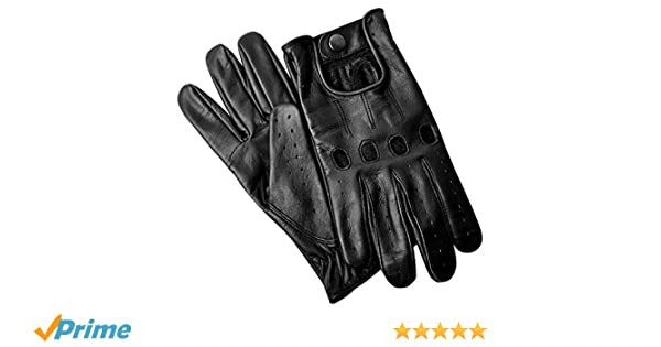 Hand Fellow Mens Leathter chauffeur Vintage Retro Style Without Lining Driving  Gloves Clothing Gloves & Mittens