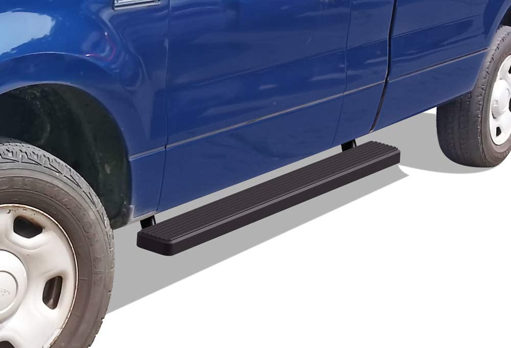 Buy APS iBoard Running Boards 5 inches Matte Black Compatible with Ford  F150 2004-2008 Regular Cab (Exclude 04 Heritage) (Nerf Bars Side Steps Side  Bars) Online in Hong Kong. B00WTL2WF4